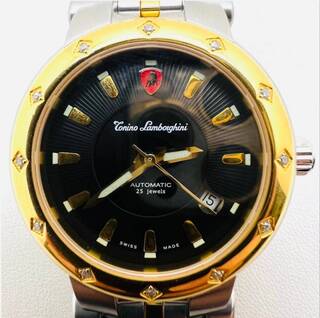 Tonino Lamborghini Ferruccio Junior V Automatic Diamond herenhorloge