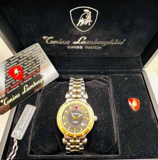 Tonino Lamborghini Ferruccio Junior V Automatic Diamond herenhorloge