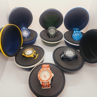 6x Blancpain automatisch horloge collectie x Swatch Fifty Fathoms