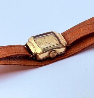 Tusal ”Deco Gold Watch” 20 micron goldplated