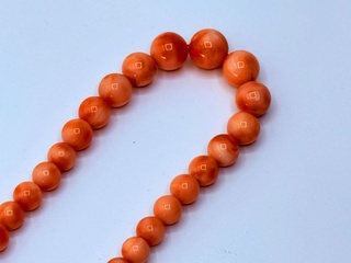 Koraal collier ”Pink Salmon”