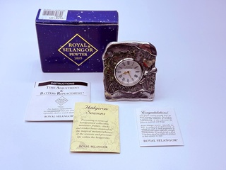 Royal Selangor Winter/Robin tafelklok