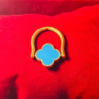 Klassieke Alhambra model dames ring