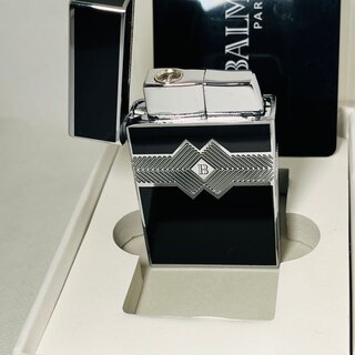 Balmain Paris aansteker – Limited edition black & silver