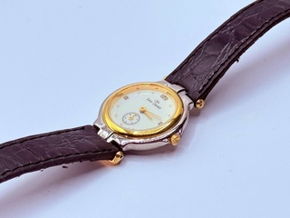 Jane Daniel dresswatch met 18kt gouden kroon