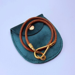 Hermes Jumbo armband – Goldplated