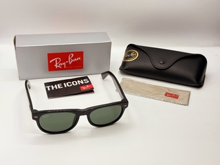 Rayban zonnebril New Wayfarer black green