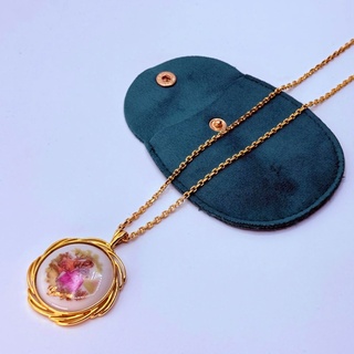 Limoges goldplated pendant collier