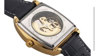 Buona Rue De Rivoli II Goud automatisch herenhorloge