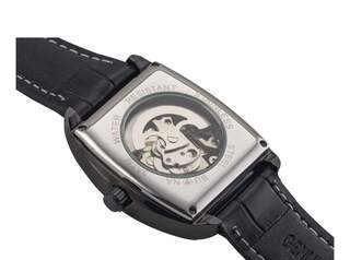 Buona Rue De Rivoli II zwart automatisch herenhorloge