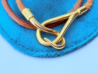 Hermes Jumbo armband – Goldplated