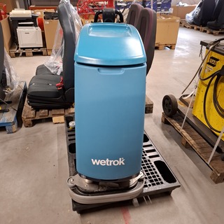 Schrob machine, Wetrok, Blauw