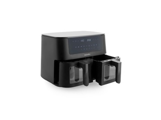 GreenPan Bistro dubbele Airfryer Zwart