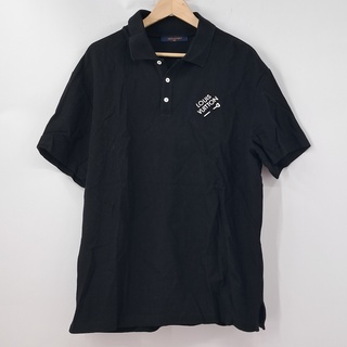 Polo shirt, Louis Vutton, zwart, maat XL