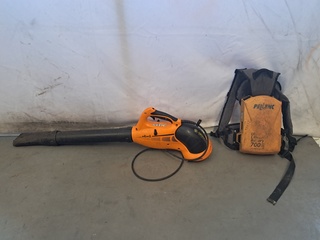 Bladblazer met ruggeddagen accu, Pellenc, Airion 2 & Lithium Battery 7