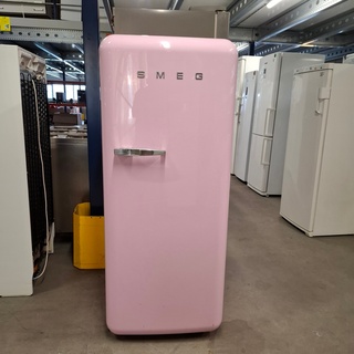 Koelkast + vriesvak, SMEG, S28STRP4, Roze
