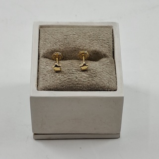 Oorstekers, Ster, 14K goud, 585