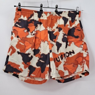 Zwembroek, Louis Vuitton,, Oranje/zwart, maat XXL