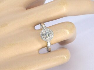 Bi-colour design ring met 100 natuurlijke diamanten