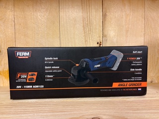 Accu haakse slijper Ferm, 20v