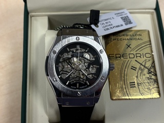 Heren horloge FREDRIC Automatic, Master Tourbillon, steel