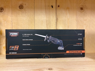 Accu recipro zaag Ferm, 20v