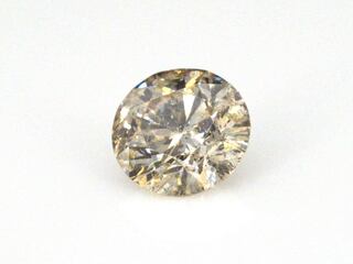 Diamant – 0.97 carat natuurlijke champagne diamant