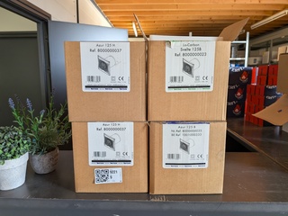 4x Diverse badkamer ventilator Azur