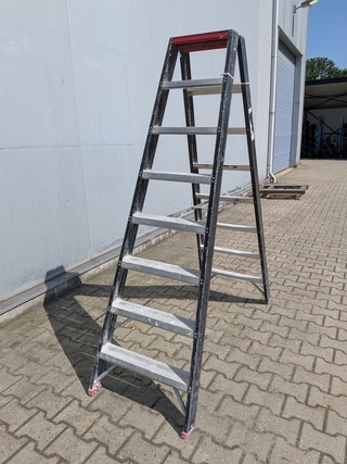 Werktrap Altrex, 2x 7 treeds met bordes