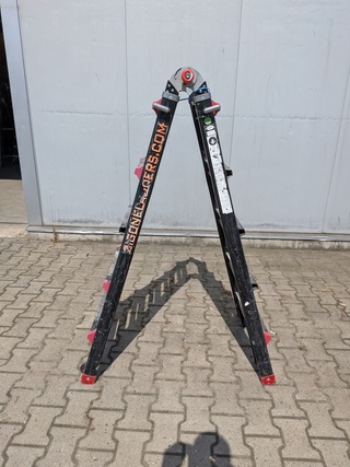 Telescopische ladder 4x 5 treeds
