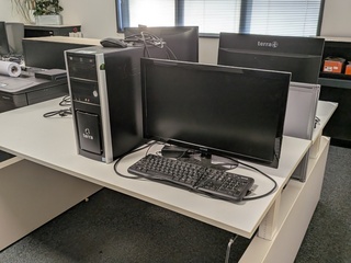 Computer met monitor, Terra, Intel core i5
