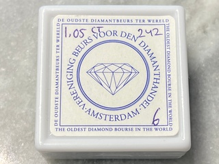 Saffier – 1.05 carat natuurlijke saffier