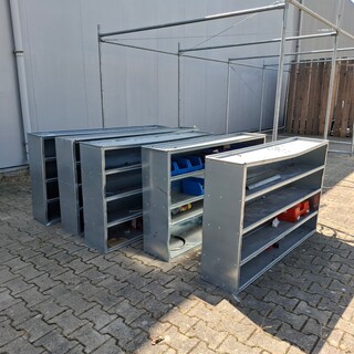 5x Bedrijfswageninrichting