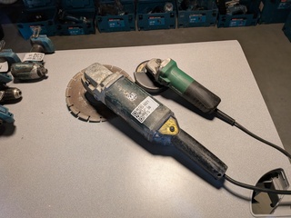 2x Haakse slijper Metabo | Hikoki