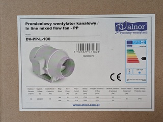 3x Diverse kanaalventilator o.a. Nalnor