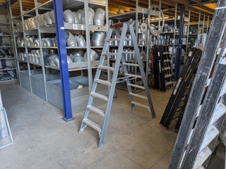 Werktrap Altrex, 2x 7 treeds met bordes