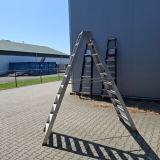 Werktrap Inno-al, 2×10 treeds