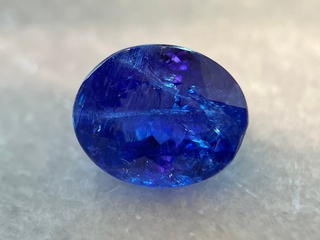Tanzaniet – 6.59 carat natuurlijke tanzaniet