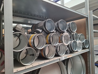 Ca. 15x Brandklep 150mm RF-t, CR60