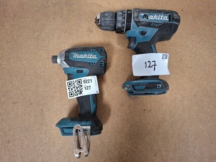 Accu boormachine met slagschroevendraaier Makita, DHP482 | DTD153, bou