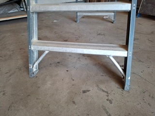 Werktrap Altrex, 9 treeds met bordes