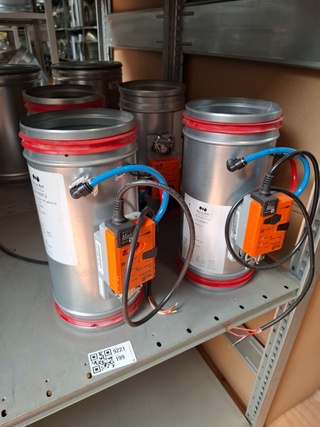 4x Regelklep Belimo, LMV-DR-MP SD