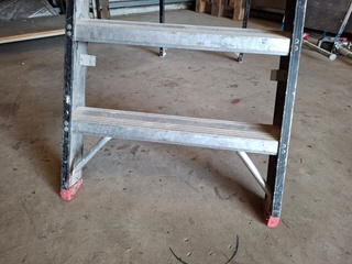 Werktrap Altrex, 7 treeds met bordes