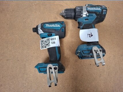Accu boormachine met slagschroevendraaier Makita, DDF484 | DTD153, bou