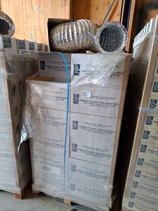 Ca. 60 doos Flexibel luchtkanaal DEC , CE-Flex 203mmx x 10 meter