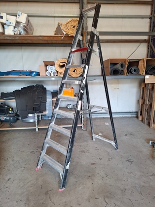 Werktrap Altrex, 7 treeds met bordes