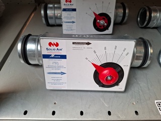 6x Volumestroom regelaar Solid air, VCMH, model 80
