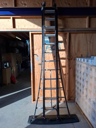 3-Delige ladder Kelfort, 3x 12 treeds