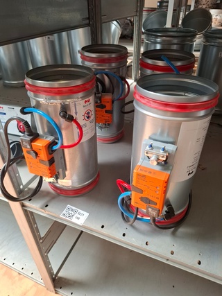 4x Regelklep Belimo, LMV-DR-MP SD