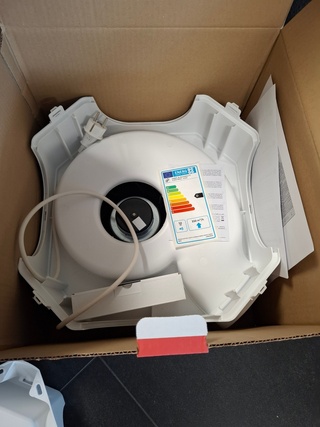2x Woonhuisventilator Ozeo, E Ecowatt control CO2 plug